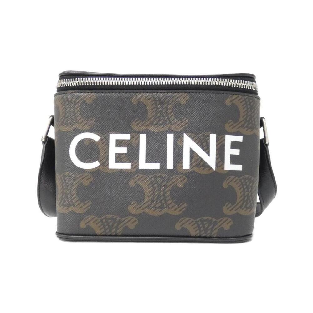 Celine Triomphe Canvas Box Shoulder Bag monogram